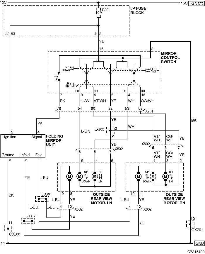 obwód elektrycznego lusterka.png